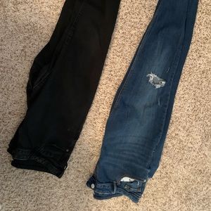 TWO pairs of Old Navy Rockstar Jeans - 16 petite